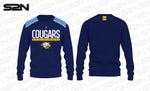 S2N Dye Sublimated Cougars Crew Neck Sweatshirt - Youth and Adult Sizes - $50.00