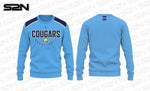 S2N Dye Sublimated Cougars Basketball Crew Neck Hoodie - $50.00